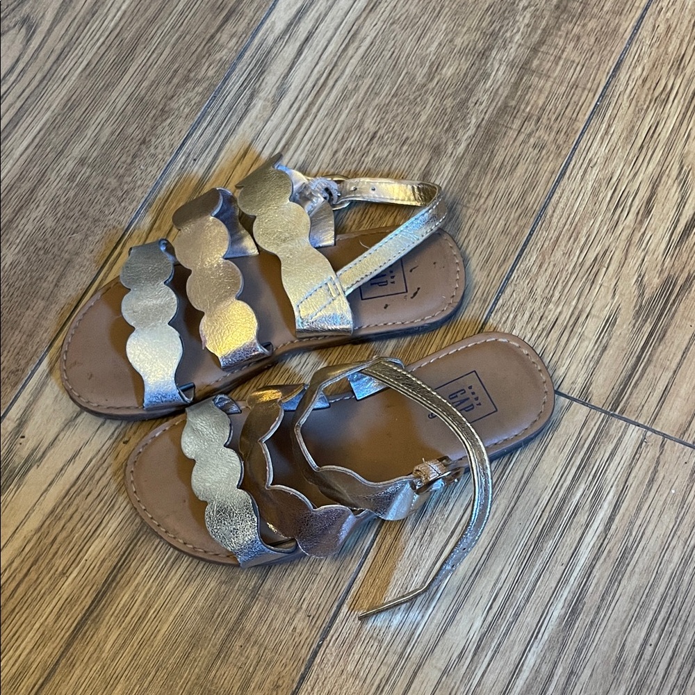 GAP Kids Silver Sandals